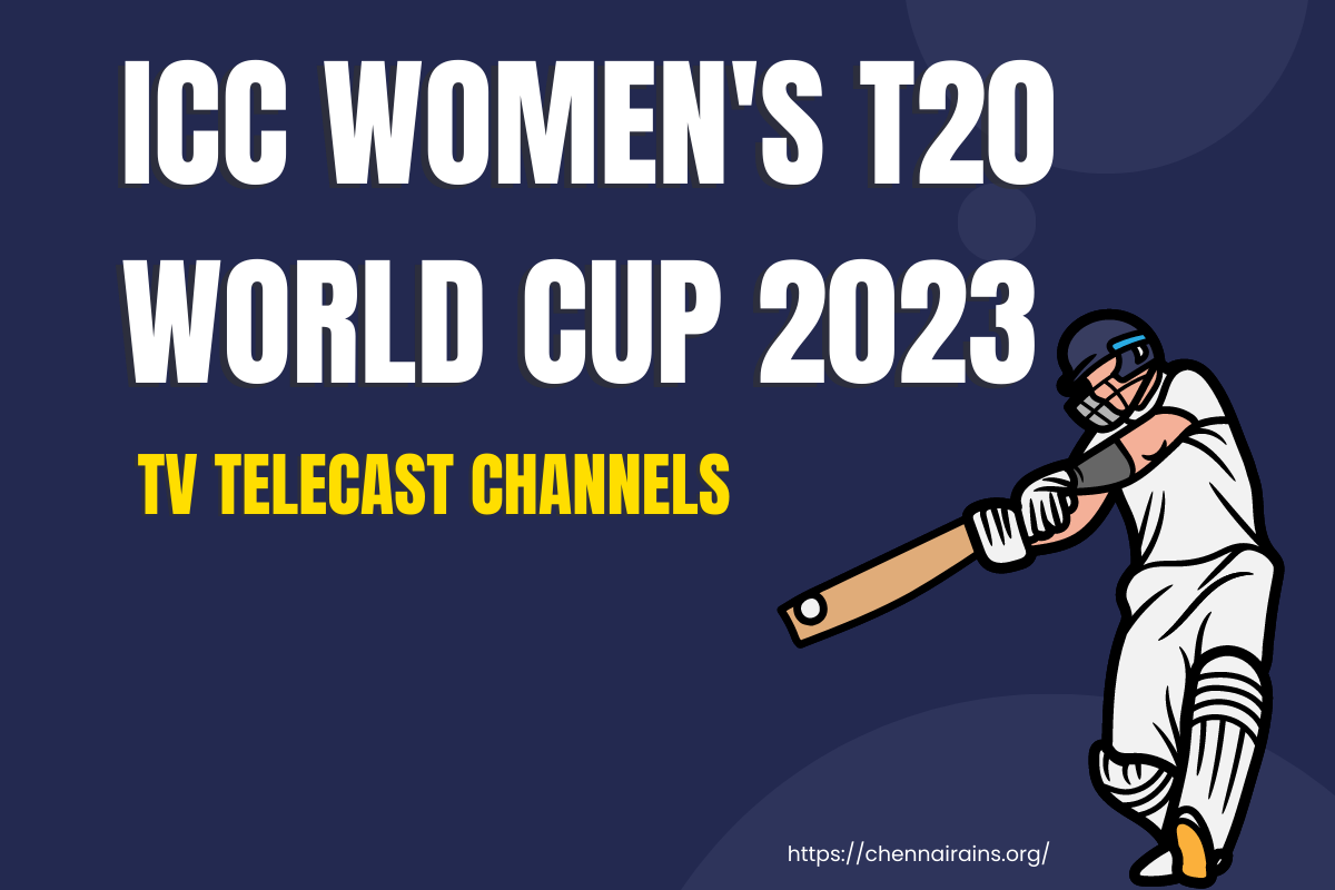 ICC Women's T20 World Cup 2023 tv telecast channels