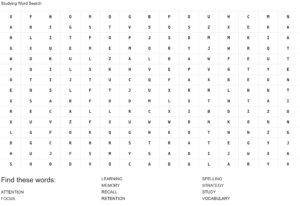 Studying Wordsearch